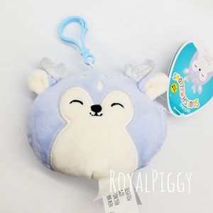 3.5" Squishmallow Farryn Fawn clip Sassy squad KellyToy soft plush